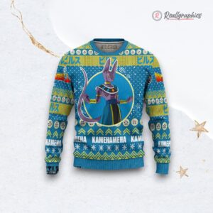 beerus ugly sweater dragon ball z xmas ugly sweatshirt sweater 1 ka7ube