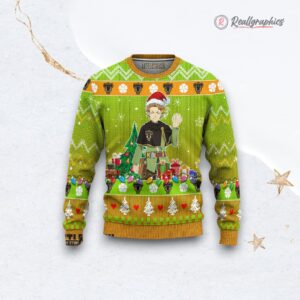 black cloer ugly sweater finral xmas ugly sweatshirt sweater 1 cxqhb9
