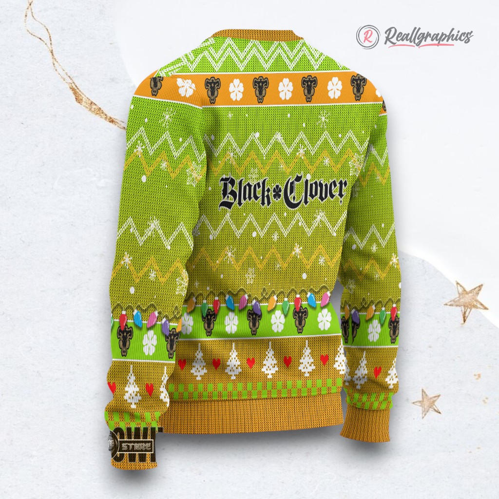 black cloer ugly sweater finral xmas ugly sweatshirt sweater 2 lk5t7y