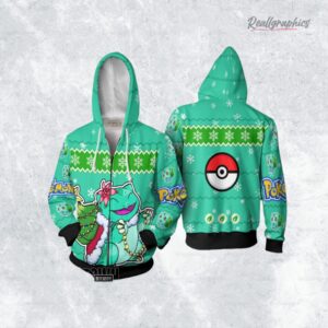bulbasaur pokemon anime christmas ugly sweater anime xmas gift ideas 2 e36w0x