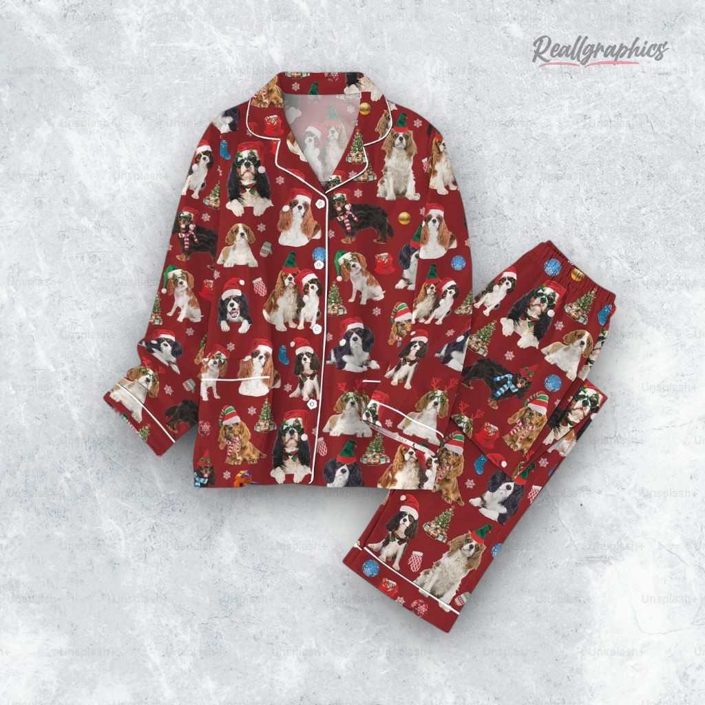 caalier-king-charles-spaniel-christmas-pajamas-set-3_zfweee caalier king charles spaniel christmas pajamas set 3 zfweee
