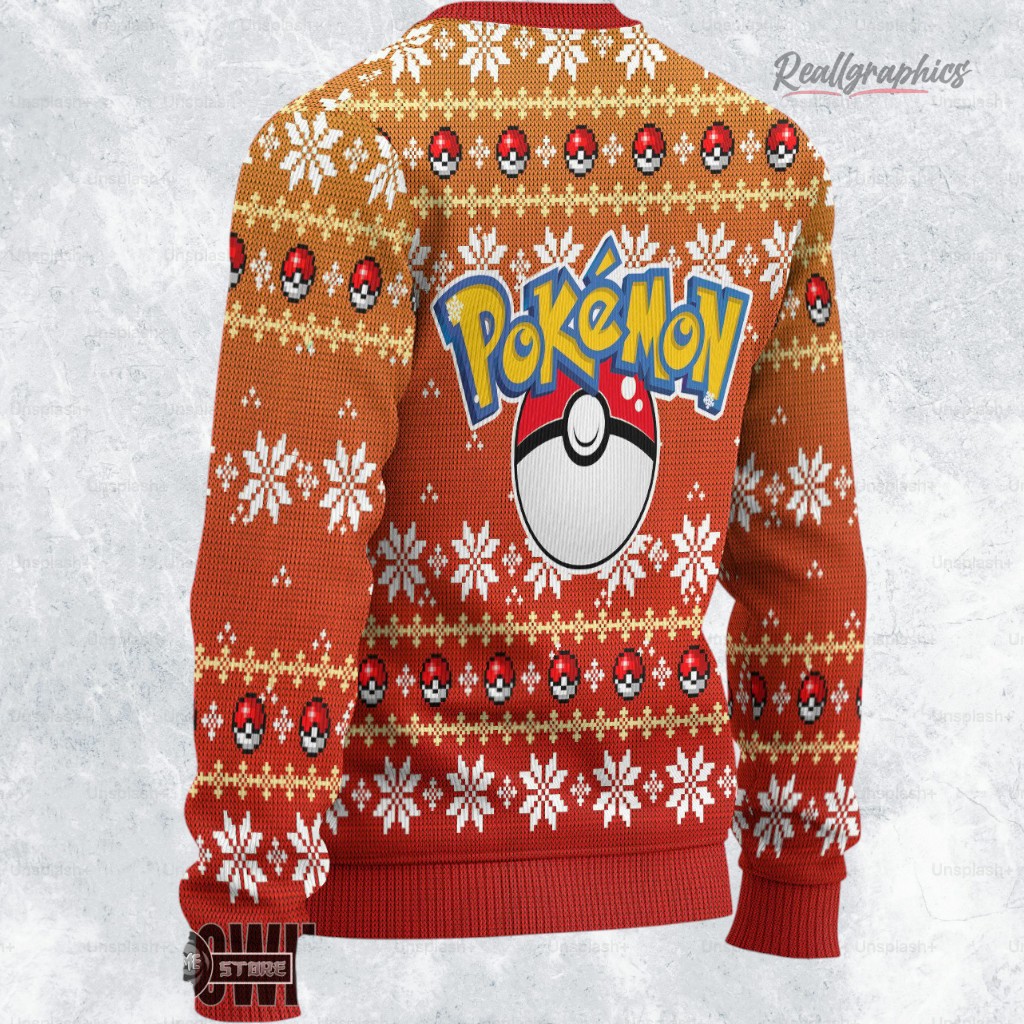 charizard ugly christmas sweater pokemon xmas ugly sweatshirt sweater 2 yjdixm