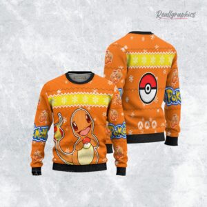 charmander pokemon anime christmas ugly sweater anime xmas gift ideas 3 wxd1ds