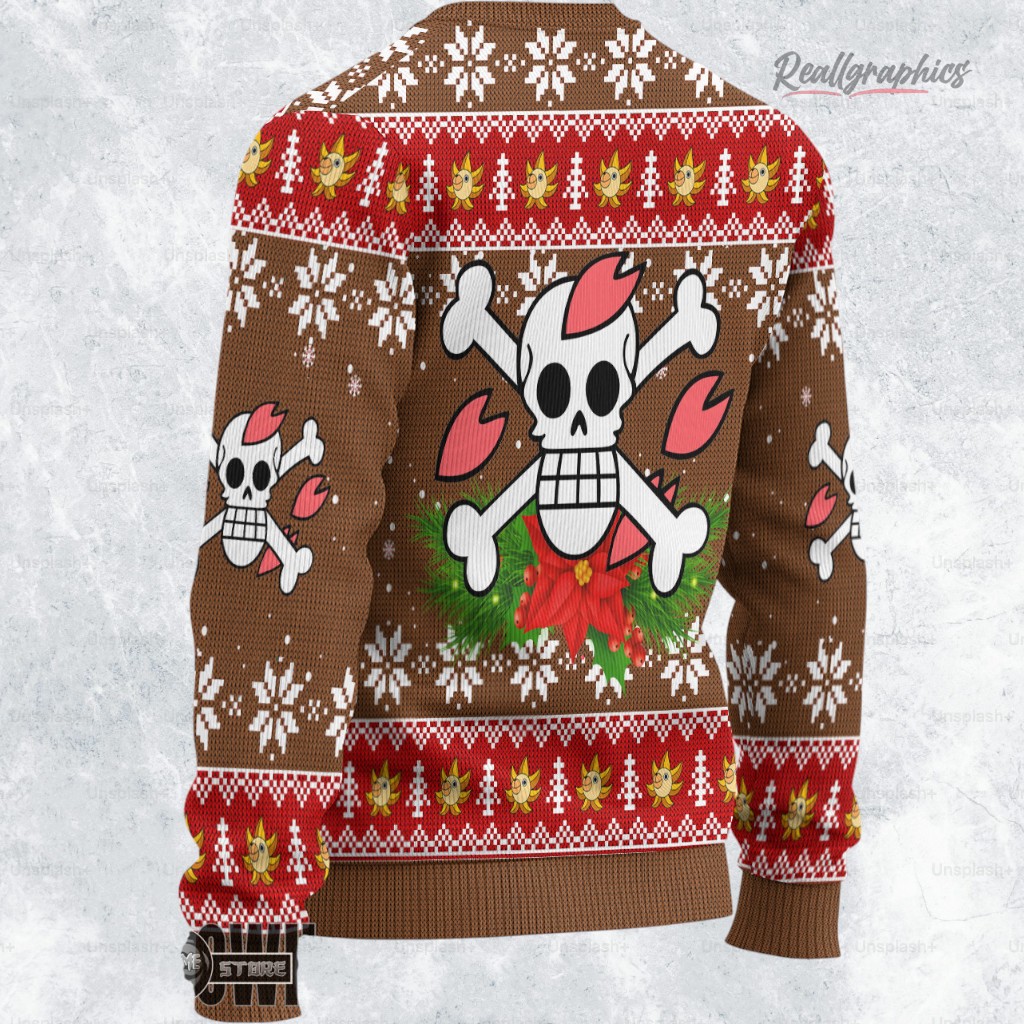 chopper chibi ugly sweater one piece xmas ugly sweatshirt sweater 2 yfhrwi