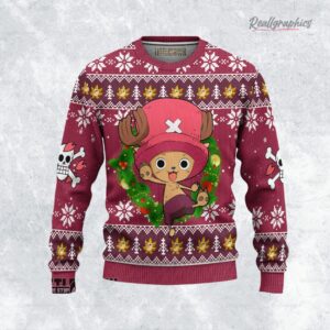 chopper ugly sweater one piece xmas ugly sweatshirt sweater 1 xadeio