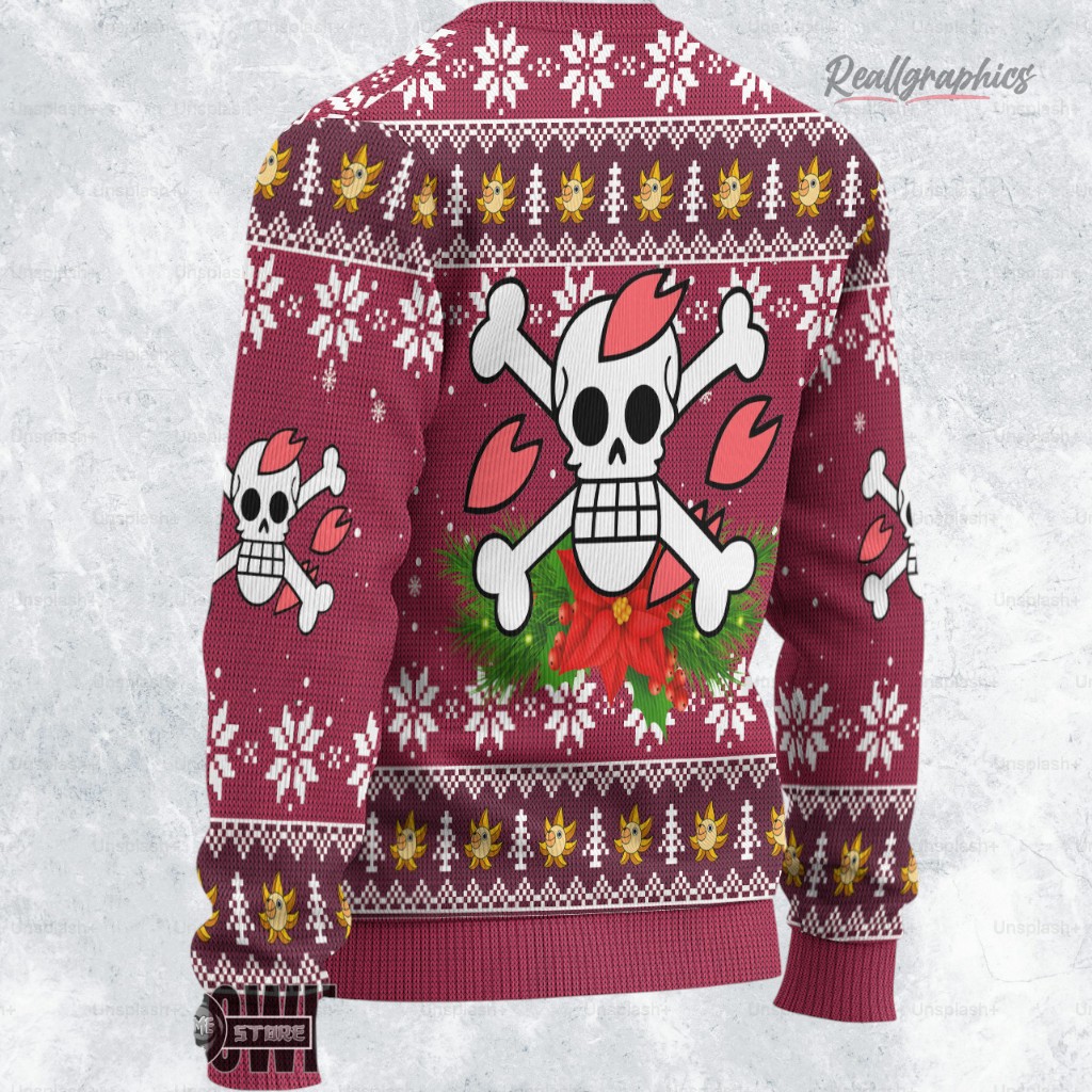 chopper ugly sweater one piece xmas ugly sweatshirt sweater 2 ymkmba