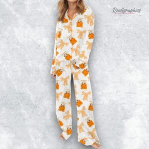 coquette fish snack satin pajama set 1 csnwpu
