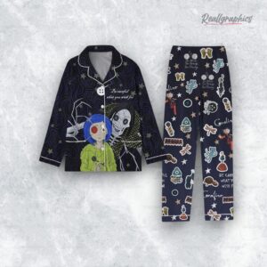 coraline be careful wat you wish for pajamas set 1 uhzuth