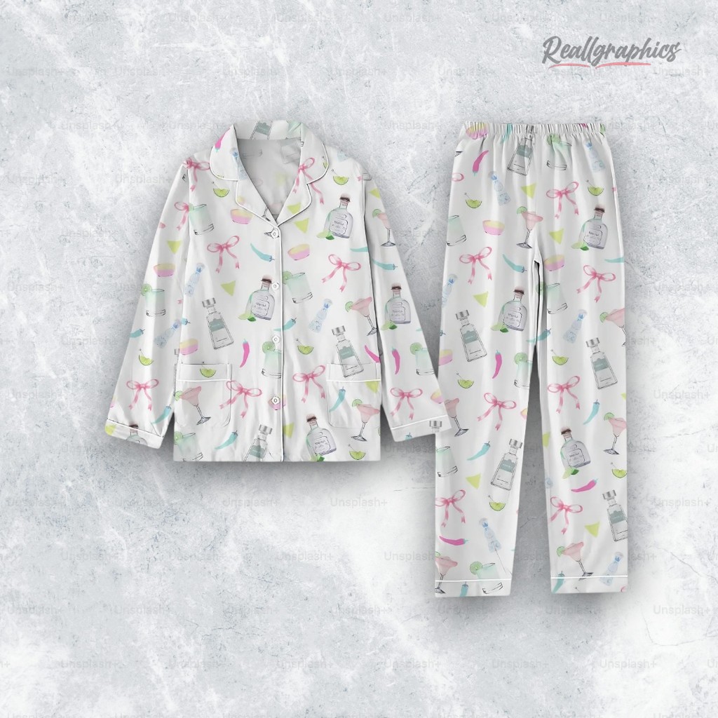 cute cocktail pajamas set 2 mikkan