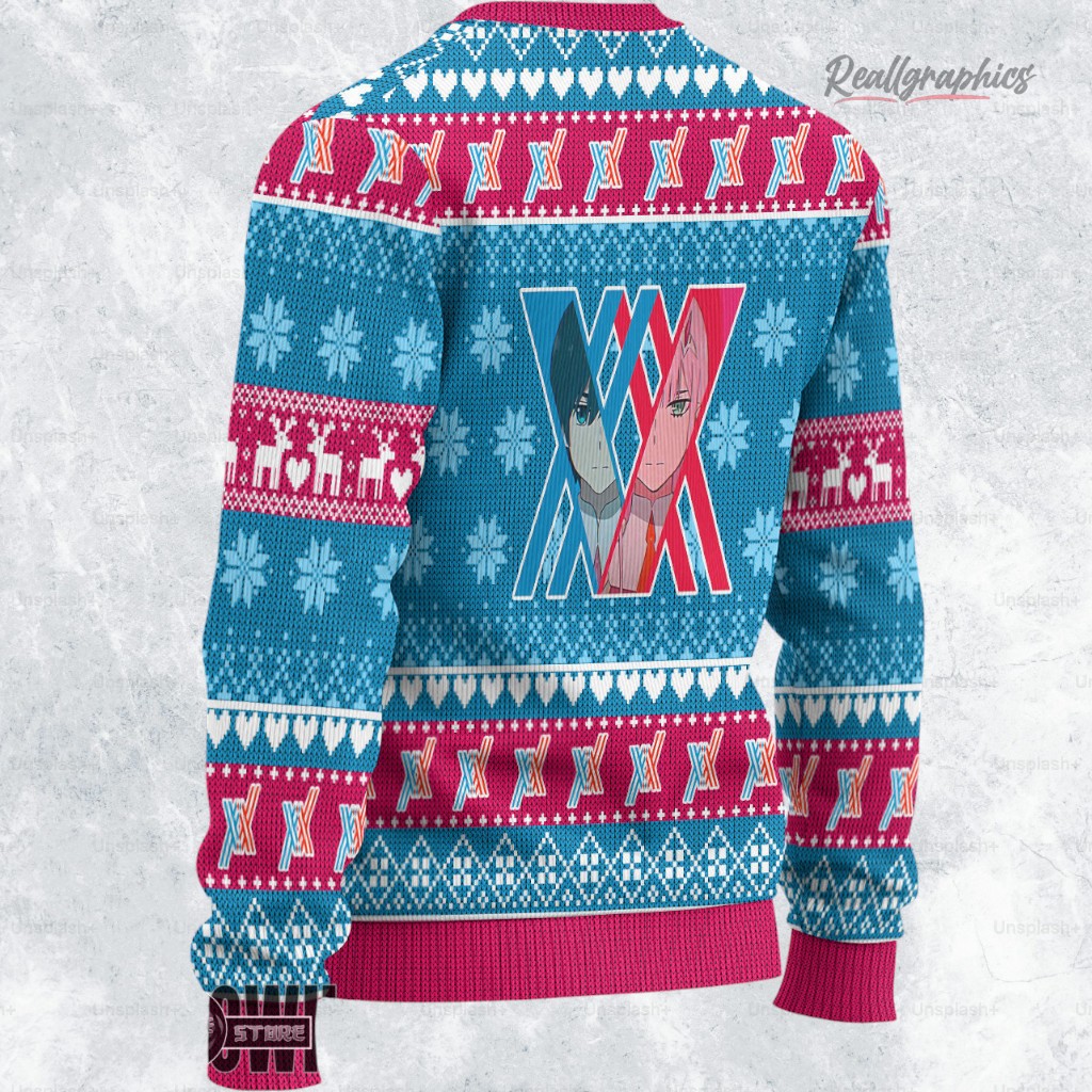 darling in the franxx sweatshirt members ugly sweater christmas gift 2 lxugiy