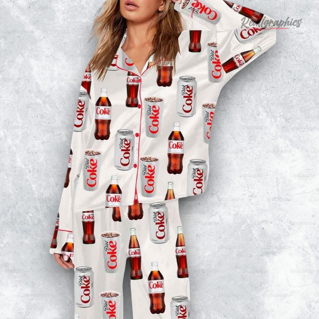 diet coke drinking pajama set 2 a25c8v