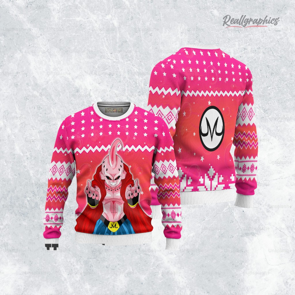 dragon-ball-majin-buu-anime-christmas-ugly-sweater-anime-xmas-gift-ideas-3_xehmqo dragon ball majin buu anime christmas ugly sweater anime xmas gift ideas 3 xehmqo