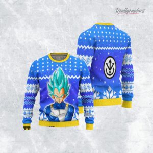 dragon ball vegeta anime christmas ugly sweater anime xmas gift ideas 3 hu5evt