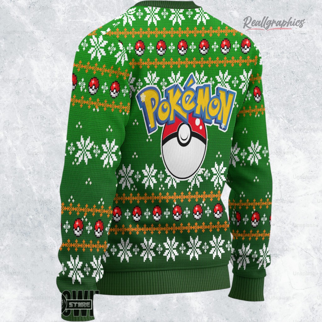 dragonite ugly christmas sweater pokemon xmas ugly sweatshirt sweater 2 zaorkg