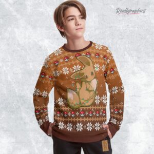 eeee cute ugly christmas sweater pokemon xmas ugly sweatshirt sweater 1 ukgfpe