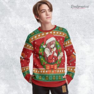 erza scarlet ugly sweater custom fairy tails sweatshirt 1 q4syr8