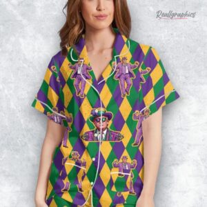 funny trump 2025 mardi gras pajama set 1 n3eqri