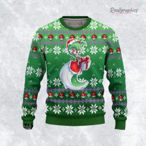 gardeoir ugly christmas sweater pokemon xmas ugly sweatshirt sweater 1 rljris