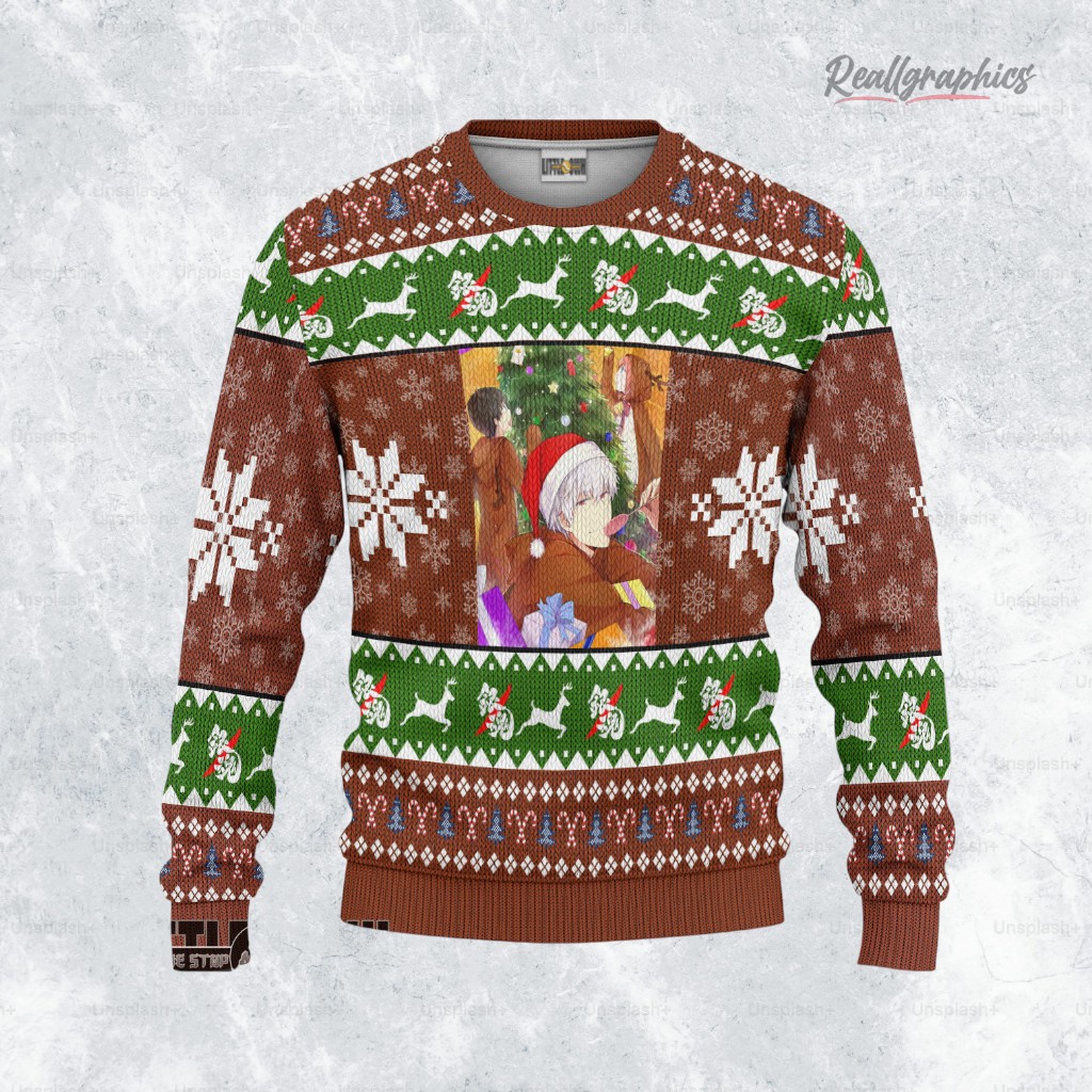 gintama sweatshirt custom anime ugly sweater christmas gift 2 lr27fk