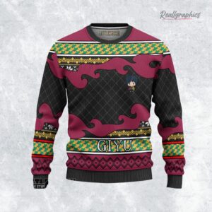 giyu ugly sweater custom demon slayer sweatshirt 1 izp2ex