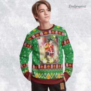 gon freecss sweatshirt custom hunter x hunter ugly sweater 1 amqh7c