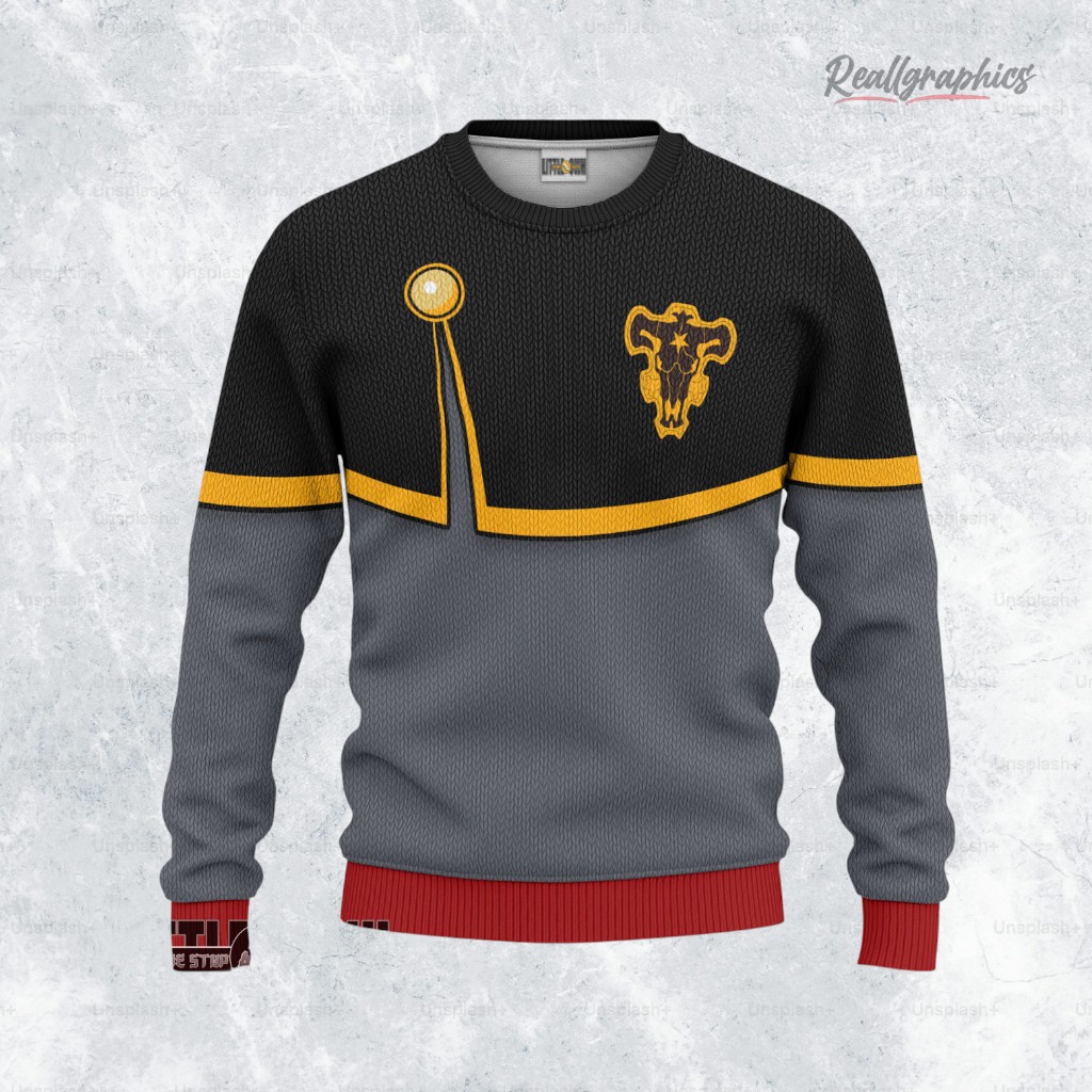 gordon agrippa uniform ugly sweater black cloer anime cosplay christmas gift 2 lhbqbj