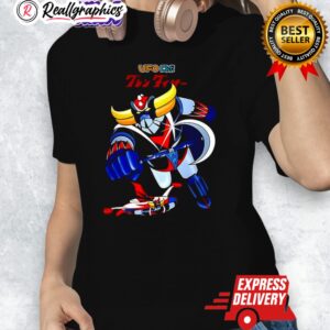 grendizer and weapons ufo robot classic anime shirt 1 minqiy