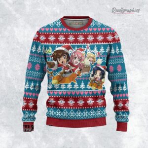 gundam chibi ugly sweater xmas ugly sweatshirt sweater 1 o3hylg