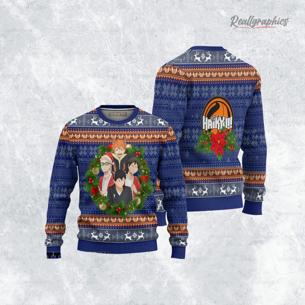 haikyuu-ugly-christmas-sweater-main-characters-custom-anime-sweatshirt-3_yh3gir haikyuu ugly christmas sweater main characters custom anime sweatshirt 3 yh3gir