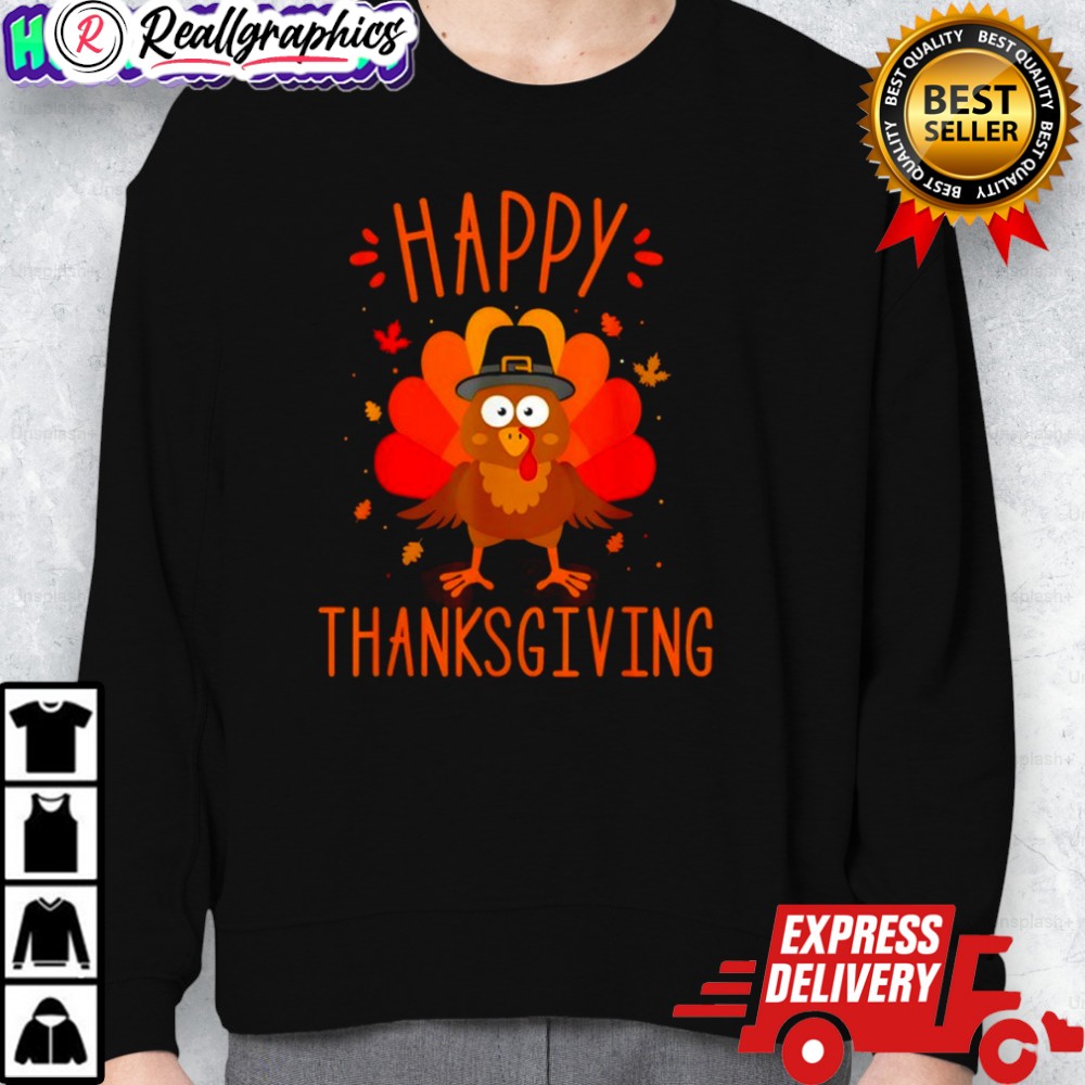 happy thanksgiing for turkey day family dinner shirt 2 ktdcjq