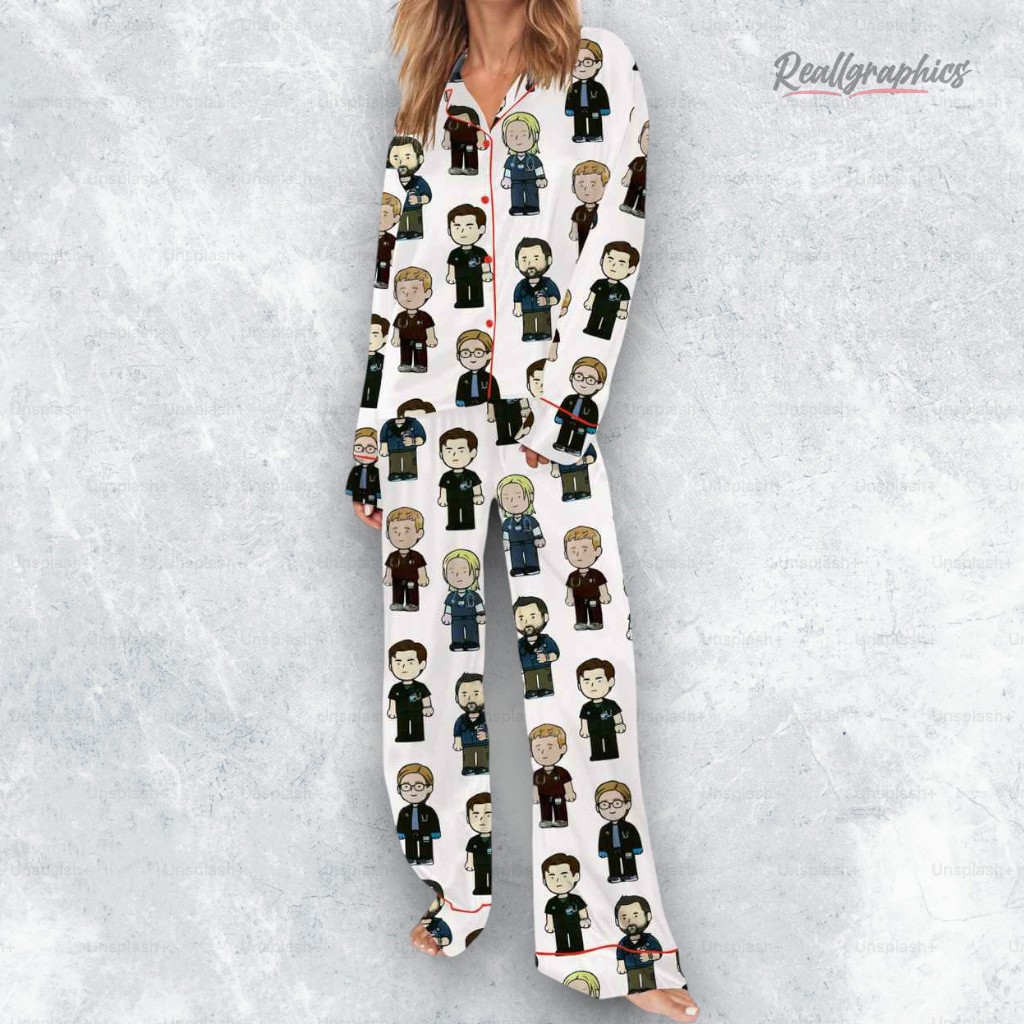 Hucklerobby Silky Satin Pajama Set Hucklerobby Silky Satin Pajama Set