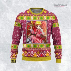 hunter x hunter ugly sweater biscuit sweatshirt 1 pwvbgm