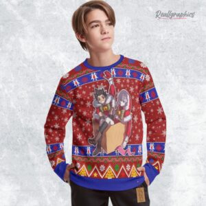 hunter x hunter ugly sweater gon and killua xmas ugly sweatshirt sweater 1 ocoxuz