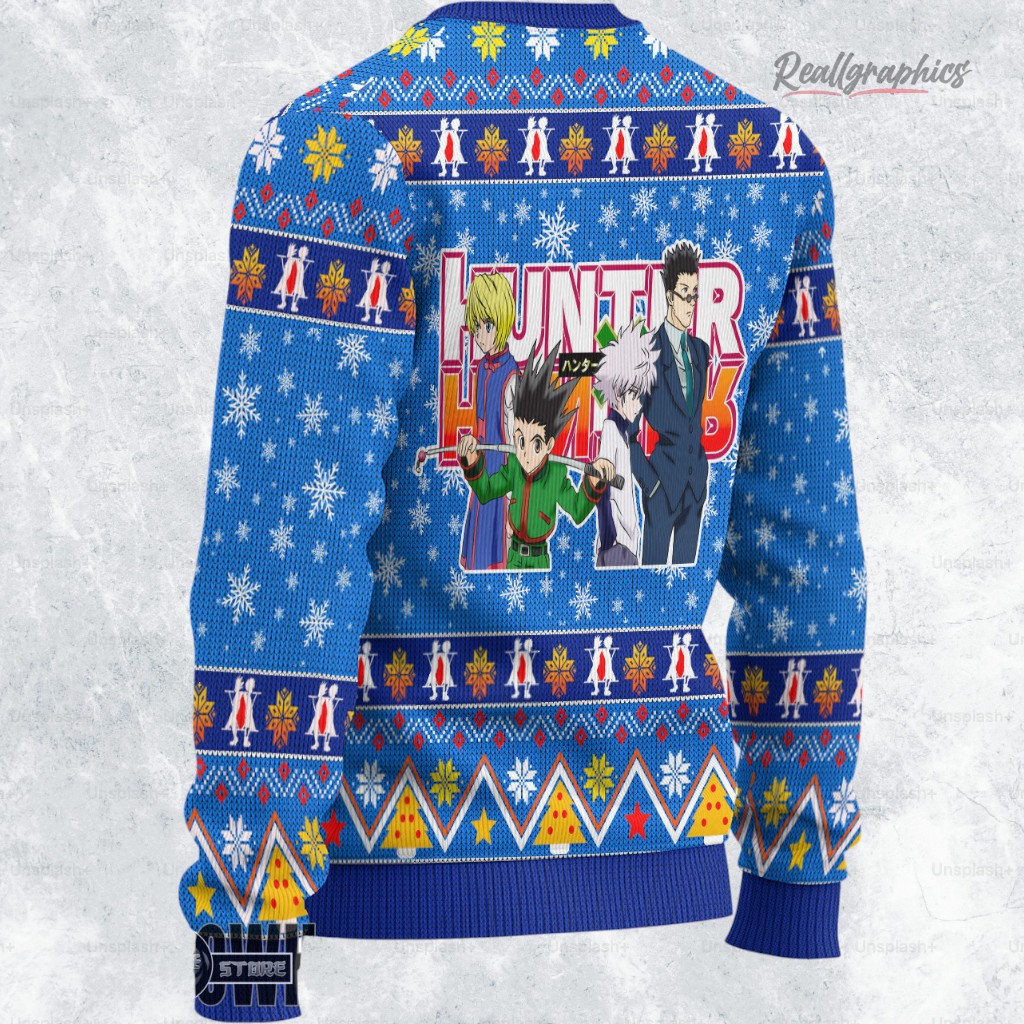 hunter x hunter ugly sweater kurapika sweatshirt 2 asryyr