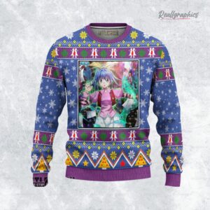 hunter x hunter ugly sweater neon nostrade xmas ugly sweatshirt sweater 1 ymx5rh