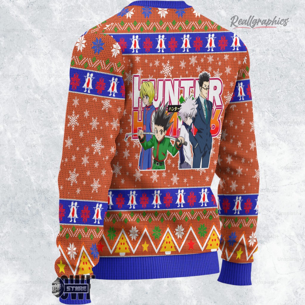 hunter x hunter ugly sweater wing xmas ugly sweatshirt sweater 2 ingqlq