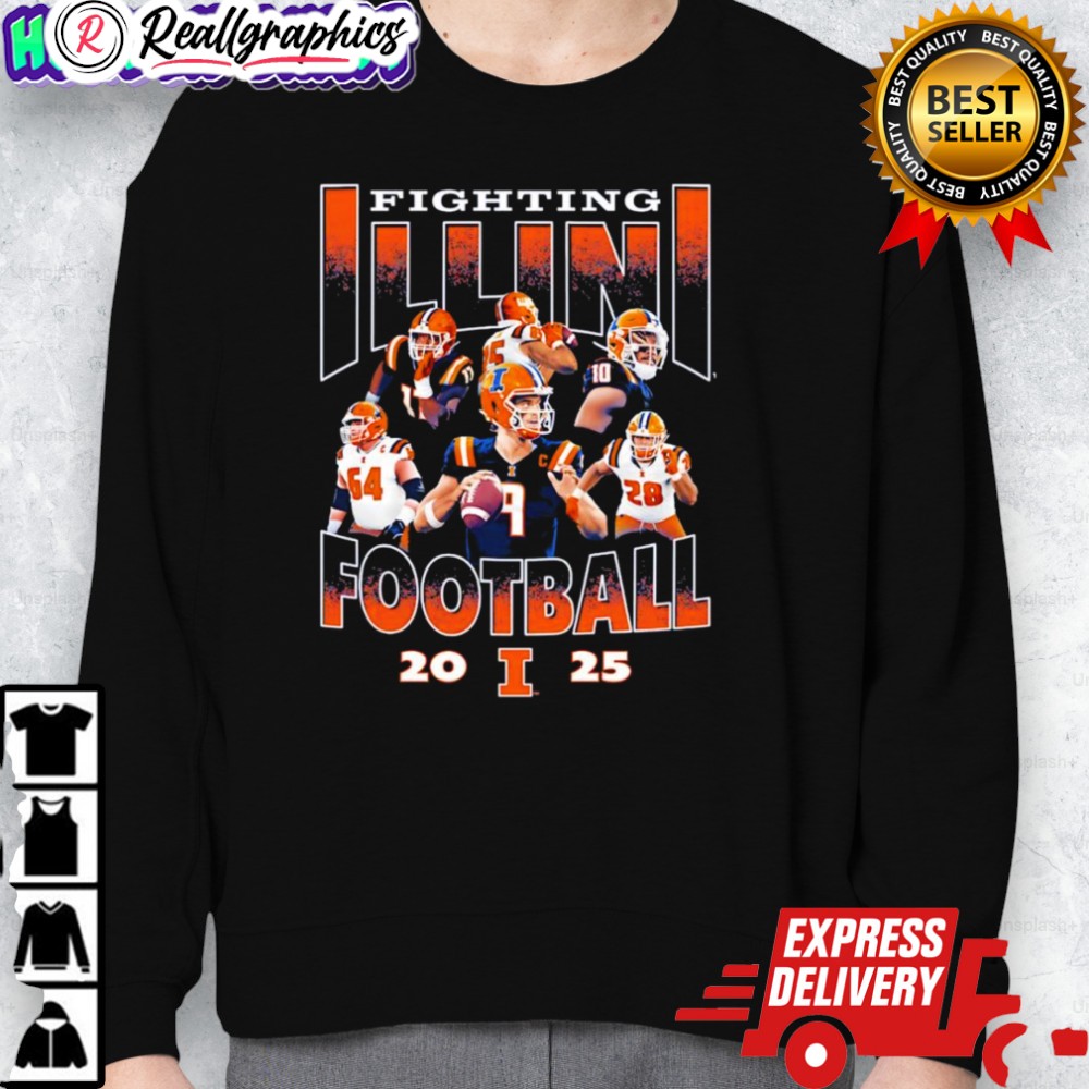 illinois football captains 2025 shirt 2 kpberl