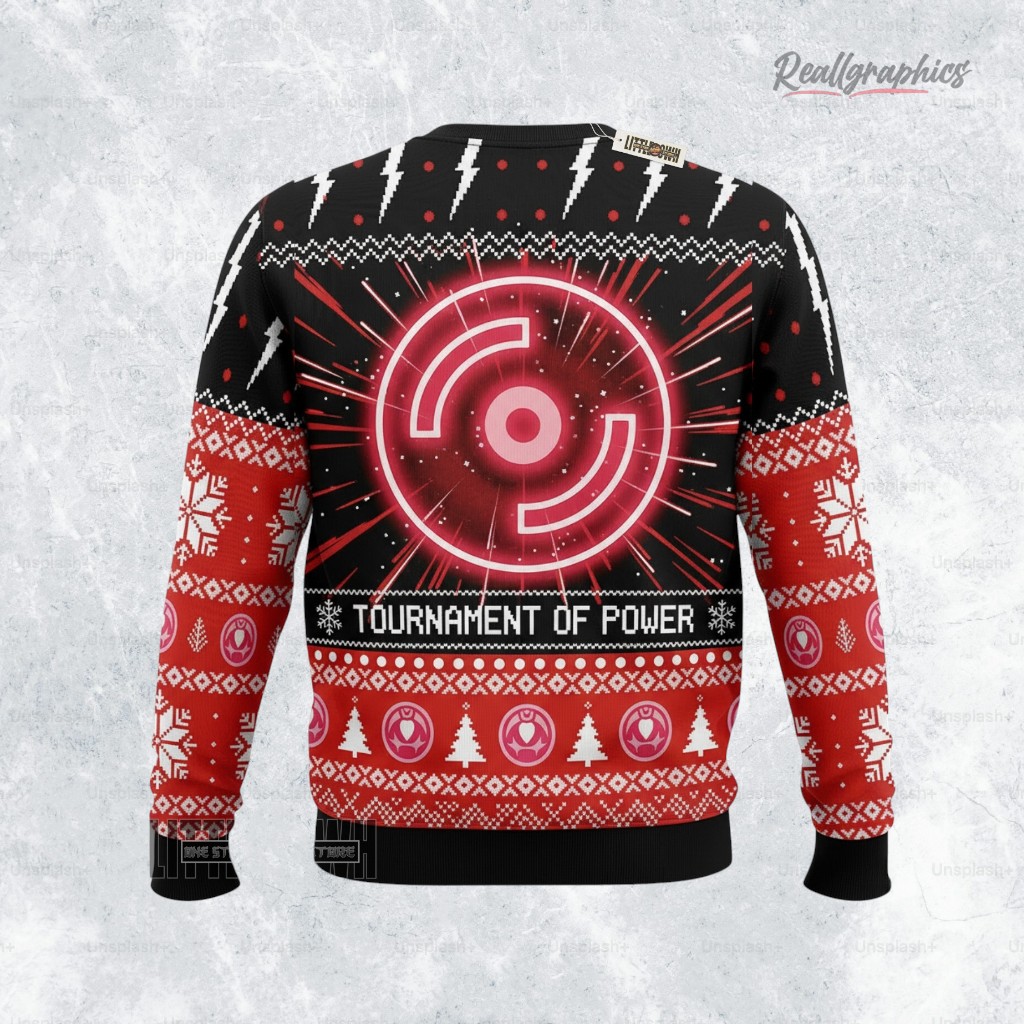 jiren dgb z christmas ugly sweater anime xmas gift ideas 2 tqyw70