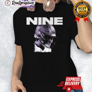 jj mccarthy minnesota vikings football nine big head shirt 1 jba4zr