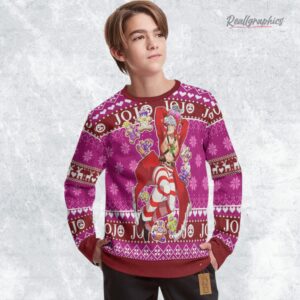 jojo s bizarre adenture ugly sweater custom jonathan joestar sweatshirt 1 whfzhb