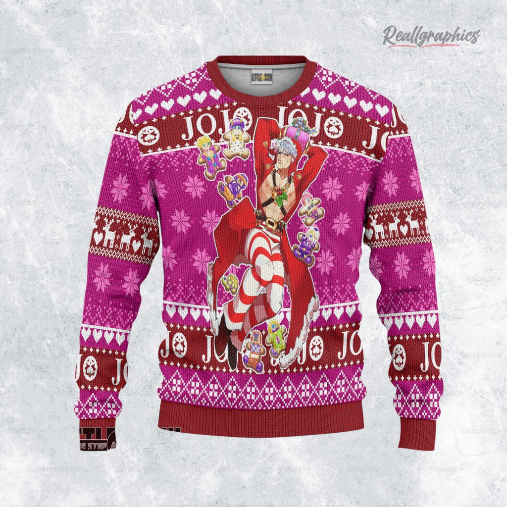 jojo s bizarre adenture ugly sweater custom jonathan joestar sweatshirt 2 ijfrzi