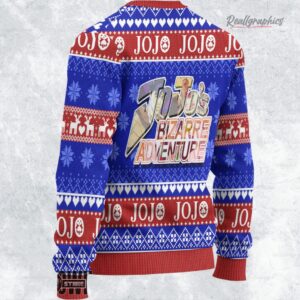 jojos bizarre adenture ugly sweater josuke sweatshirt 1 zla1w2