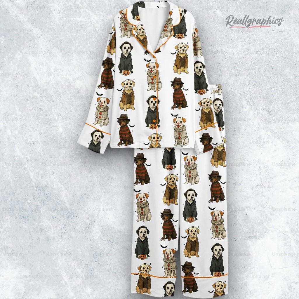 Just A Spooky Paw Halloween Dog Pajama Set Just A Spooky Paw Halloween Dog Pajama Set
