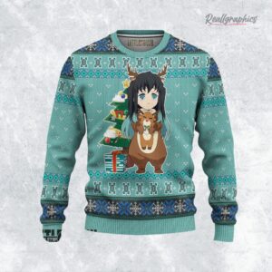 kny muichiro ugly christmas sweater demon slayer custom anime sweatshirt 1 jonipt
