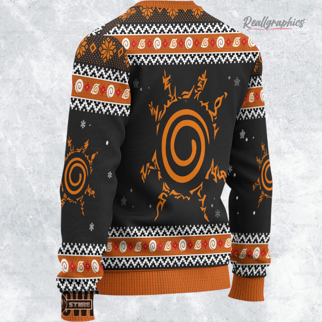kurama nine ugly christmas sweater naruto custom anime sweatshirt 2 c1pznx