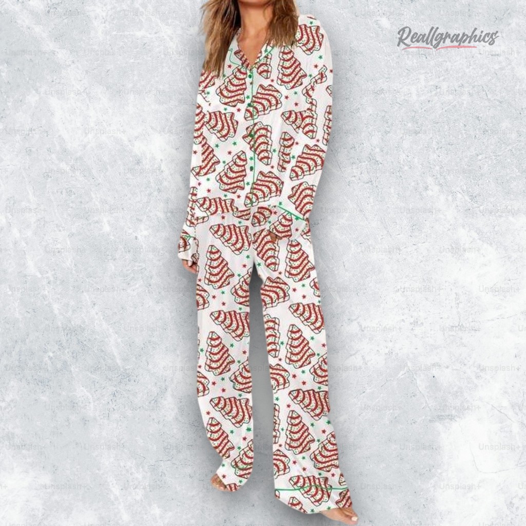 Little Debbie Christmas Tree Cake Pajama Set Little Debbie Christmas Tree Cake Pajama Set