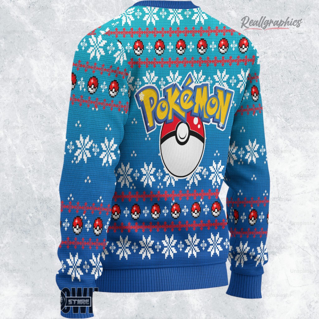 lucario ugly christmas sweater pokemon xmas ugly sweatshirt sweater 2 knuwre