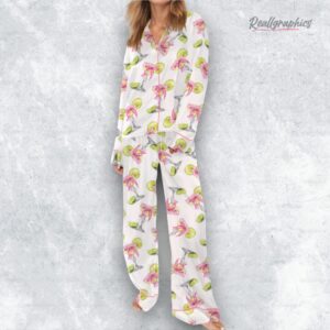 margarita coquette satin pajama set 1 v0d0o6