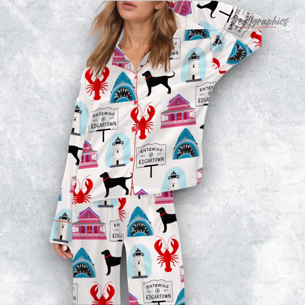 marthas vineyard satin pajama set 2 xgkkj5