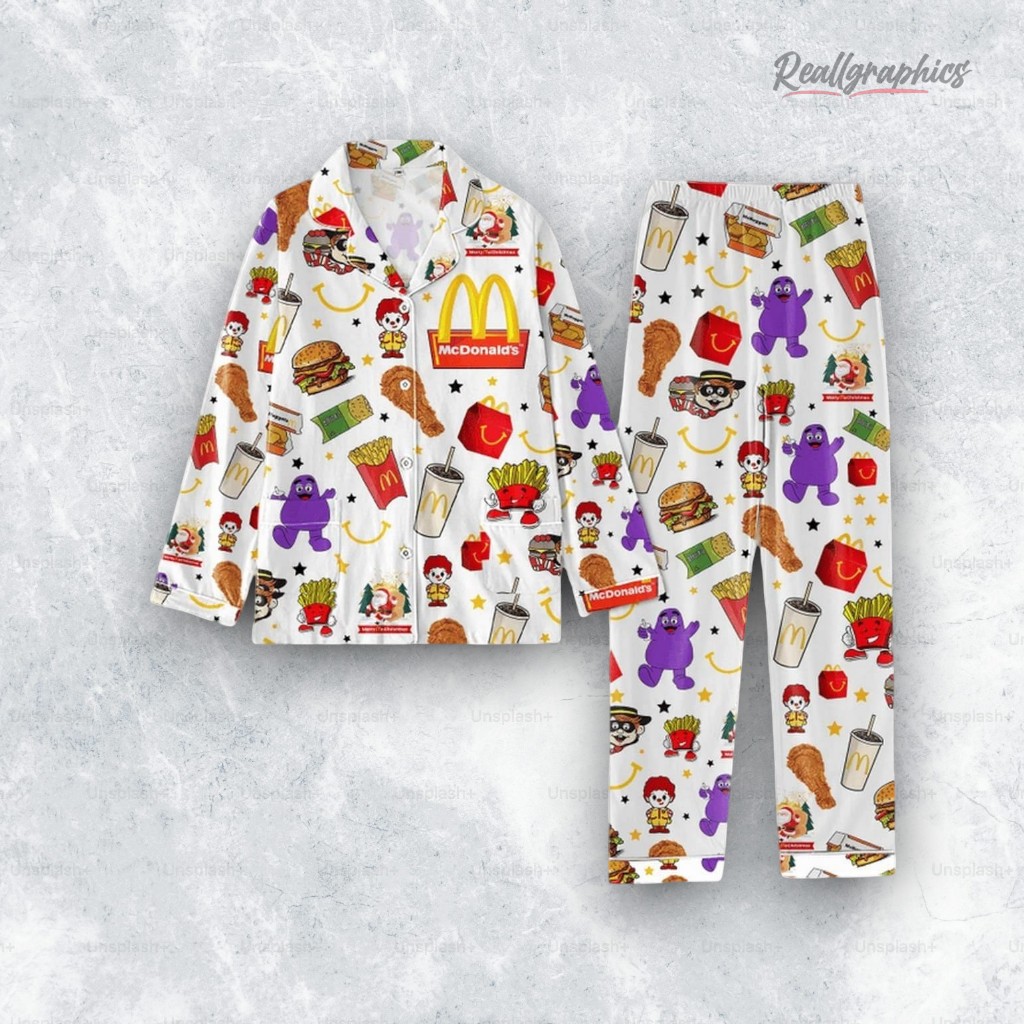 Mc Donald's Grimace Pajama Set Mc Donald's Grimace Pajama Set